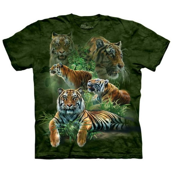 Jungle Tigers Adult T-Shirt 10-3301