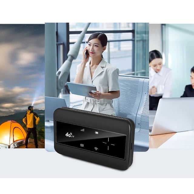 Enrutador De Punto De Acceso Móvil, WiFi Portátil 4G LTE MIFI, Tarjeta Enchufable De Protección Múltiple, 10 Usuarios Compartidos Para África