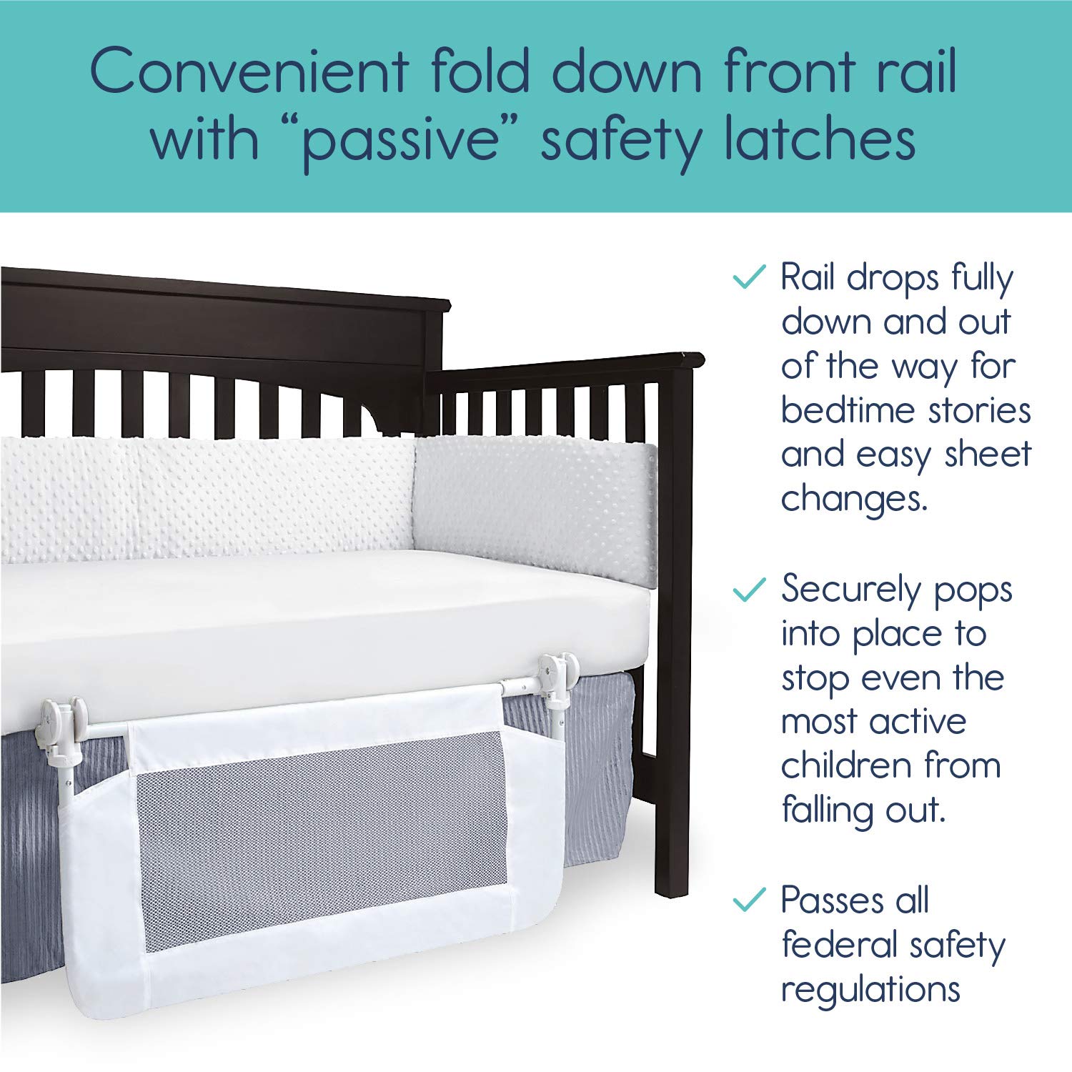 hiccapop convertible crib rail