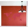 thumbnail image 4 of World Map Wall Art Earth Atlas Decal Sticker, 4 of 4