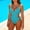 Light Blue, variant on ITSAME Womens One-Piece Swimsuit Quick-Dry Hollow Out Deep V-Neck Beach Fashion Swimwear Black Size 2XL