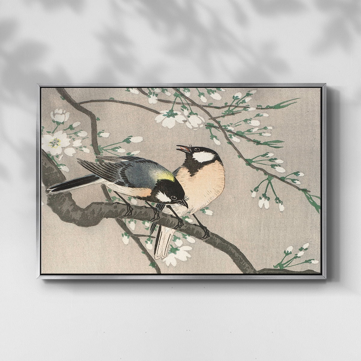 Vintage Landscape-CCXCVII By Wexford Home Framed in Silver Wood Gallery Wrapped Canvas 25 in. x 37 in.