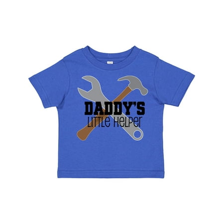 

Inktastic Daddy s Little Helper Tool Set Gift Toddler Boy Girl T-Shirt