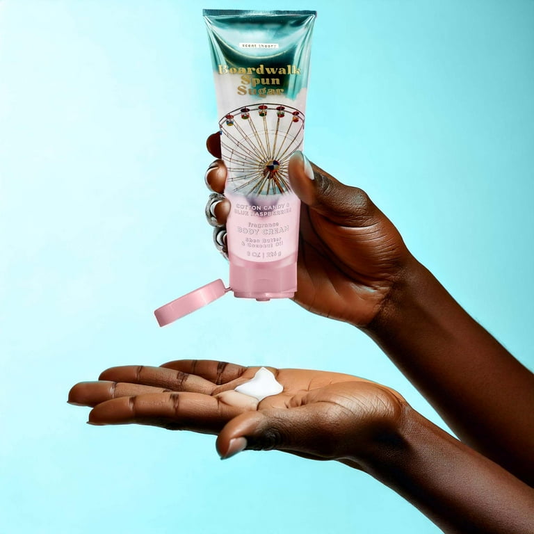 Scent Theory Hand and Body Cream, Boardwalk Spun Sugar, 8 oz