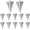 1oz-12pcs, variant on Fishing Weights Pyramid Sinkers Kit Bullet Fishing Weights Sinkers for Ocean Saltwater Surf Fishing Gear Tackle 1oz 2oz 3oz 4oz