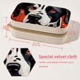 thumbnail image 5 of Dalmatians Velvet Portable Storage Box with Removable Compartment: Display Case, Jewelry Box, and Jewelry Stand - Gift, 5 of 7