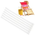 thumbnail image 1 of Uxcell 6-Pack Bandas para Toallas para Sillas de Playa, Clips de Toalla Reutilizables[Blanco], 1 of 7