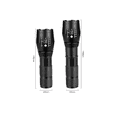 thumbnail image 4 of Linterna Led Recargable 4000lm Con 5 Modos Y Zoo 2 pzas NEGRO, 4 of 5