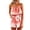 a-4Multicolour31, variant on Womens Strapless Tube Ruffle Overlay Gradient Floral Print Elastic Cinched Waist Relax Fit Short Romper Lightweight Flowy Summer Boho Sleeveless Jumpsuit For Ladies XXL