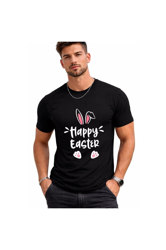 Happy Easter Bunny Spring Easter Egg Men Women T-Shirt