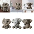 thumbnail image 1 of Estatuilla Adorable Perfecl de Resina Escultura Animal 3 Unids, 1 of 8