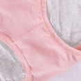 thumbnail image 5 of Xihbxyly Period Underwear for Women Menstrual Panties Womens Leak Proof Mid Waist Cotton Postpartum Ladies Panties Briefs Girls Large Solid Color Leak Proof Menstrual Underwear, 5 of 7