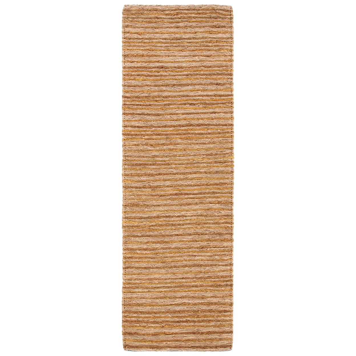SAFAVIEH Organic Baldric Solid Braided Jute Area Rug, Natural, 6' x 9'