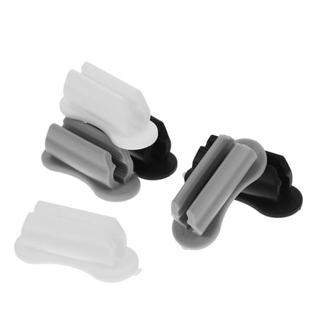 6pcs Silicone Pen Holder Adhesive Pencil Pen Holder Desk Wall Marker Holder Pencil Holder Clipboard Teacher Supplies for Classroom Desk Organizer Accessories