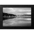 thumbnail image 2 of Grey, Jace 14x11 Black Modern Framed Museum Art Print Titled - Reflections of Summer BW 2B, 2 of 5