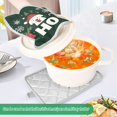 thumbnail image 3 of Yayeee Pot Holders Kitchen Heat Resistant with Pocket 7"x9.8" Cotton Oven Cooking Hot Pads, Christmas Dog, 3 of 7