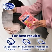 Snuggle Fabric Softener Dryer Sheets, Island Hibiscus & Rainflower, 70 Count
