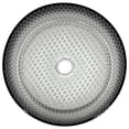 thumbnail image 6 of Scotch 14" Round Decorative Black Gradient Glass Sinks With 30" White Base, 6 of 7
