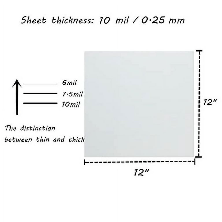 10/25 Pcs Mylar 250 Micron A4 Stencil Sheets Craft Sheets PET Polyester  Sheets Laser Proof -  Israel