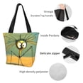thumbnail image 4 of Balery Quirky Cartoon 123 Bolsa de Hombro con Diseño, Bolsa Grande y Duradera, Bolsa Versátil para Compras, 4 of 6