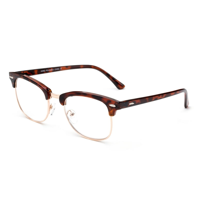 Half frame hotsell fashion glasses