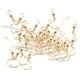 thumbnail image 1 of 25 pares de ganchos para pendientes en forma de bola o espiral, alambre para orejas, accesorios de bricolaje oro, 1 of 7