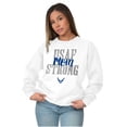 thumbnail image 4 of US Air Force USAF Strong Military Mom Women Crewneck Sweatshirt Brisco Brands S, 4 of 6