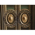 thumbnail image 2 of Kaveney, Wendy 14x11 Black Ornate Wood Framed with Double Matting Museum Art Print Titled - Peru, Lima Gold doors in the Basilica Cathedral, 2 of 4