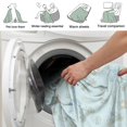 thumbnail image 4 of Princess and Carriage Blue Pattern Soft Sherpa Fleece Throw Blanket, Warm Cozy Plush Blanket for Sofa Bed Couch, All Season, 60"x80", 4 of 5