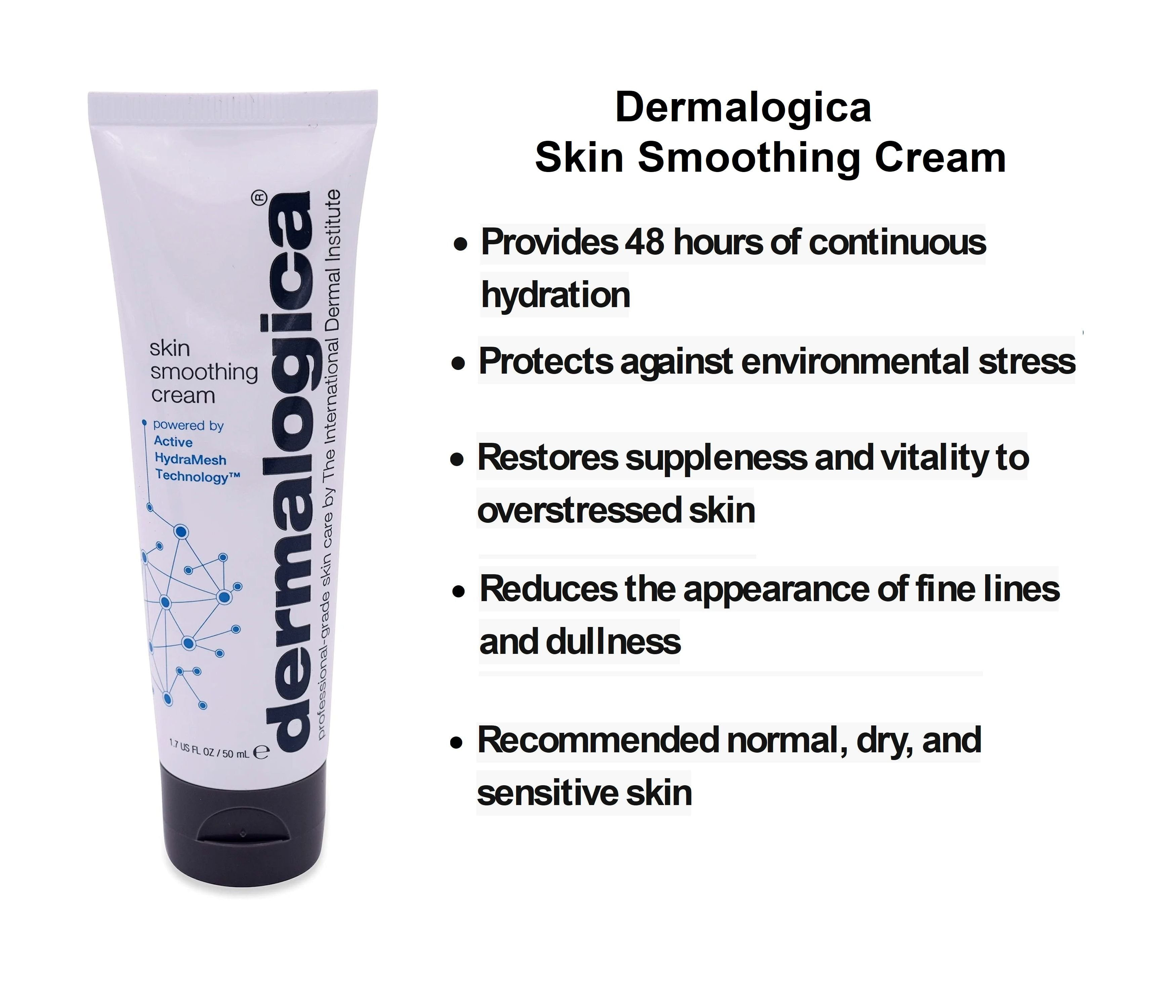 Dermalogica Skin Smoothing Face Cream 6.0 fl oz (177ml) - Walmart.com