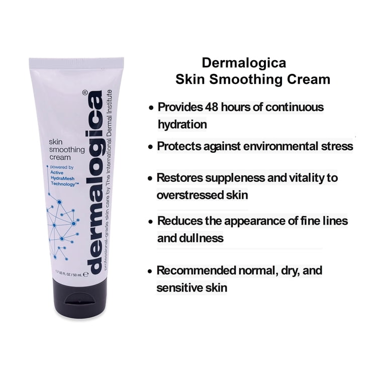 Dermalogica Skin Smoothing Face Cream 1.7 fl oz (50ml) - Walmart.com