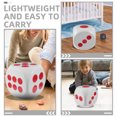thumbnail image 2 of MOVTOTOP Multi Color Foam Dice for Fun Games and Classroom Teaching Safe Durable Portable 30cm, 2 of 7