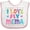 White and Pink, variant on Inktastic I Love My Mema Grandchildren Girls Baby Bib