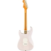 Squier Classic Vibe '50s Stratocaster Gold Hardware FSR Limited Edition Electric Guitar, Maple Fingerboard, White Blonde