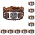 thumbnail image 3 of Minnieouse Brazalete de cuero Brazalete Decoración Joyería Pulseras de regalo Pulseras Type1 NO1, 3 of 6
