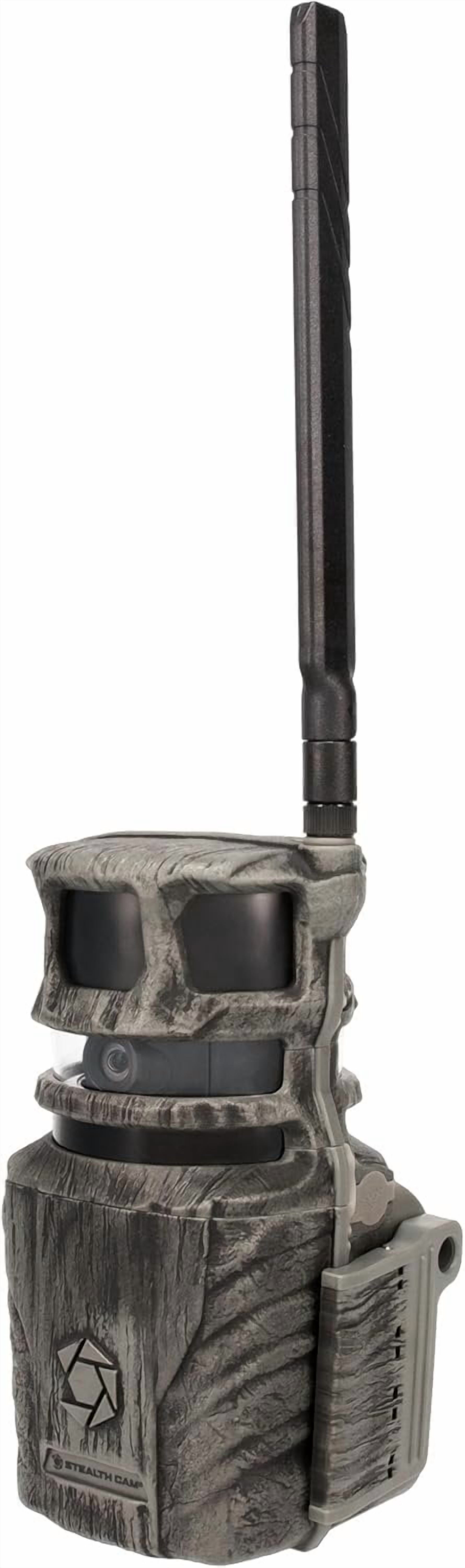 Stealth Cam Revolver Pro 2.0 360 Cellular Camera 40MP, 1-6 Zone On-Demand and Live View, 0.4 Sec Trigger, Built in Memory, HD Photo and Video Includes Solar Panel, Tripod, & Cleaning Cloth 2PK