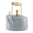 thumbnail image 3 of Chantal 1.4-Quart Enamel-on-Steel Sven Tea Kettle (Solid Fog Gray), 3 of 7