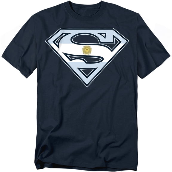 Superman T-Shirt Argentinian Shield Unisex Graphic Tee For Men & Women
