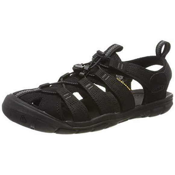 KEEN Women's Clearwater CNX Sport Sandal, Black/Black, Numeric_8