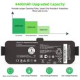 thumbnail image 3 of Batería JGTM de ion de litio 14,8 V 4400 mAh para Roomba 600-900, 3 of 6