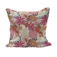 thumbnail image 1 of Flower Fluffy Throw Pillow Cushion Cover, Vibrant Colored Floral Arrangement Summer Flowers Inspirations Flourishing Nature, Decorative Square Accent Pillow Case, 20" x 20", Multicolor, by Ambesonne, 1 of 5
