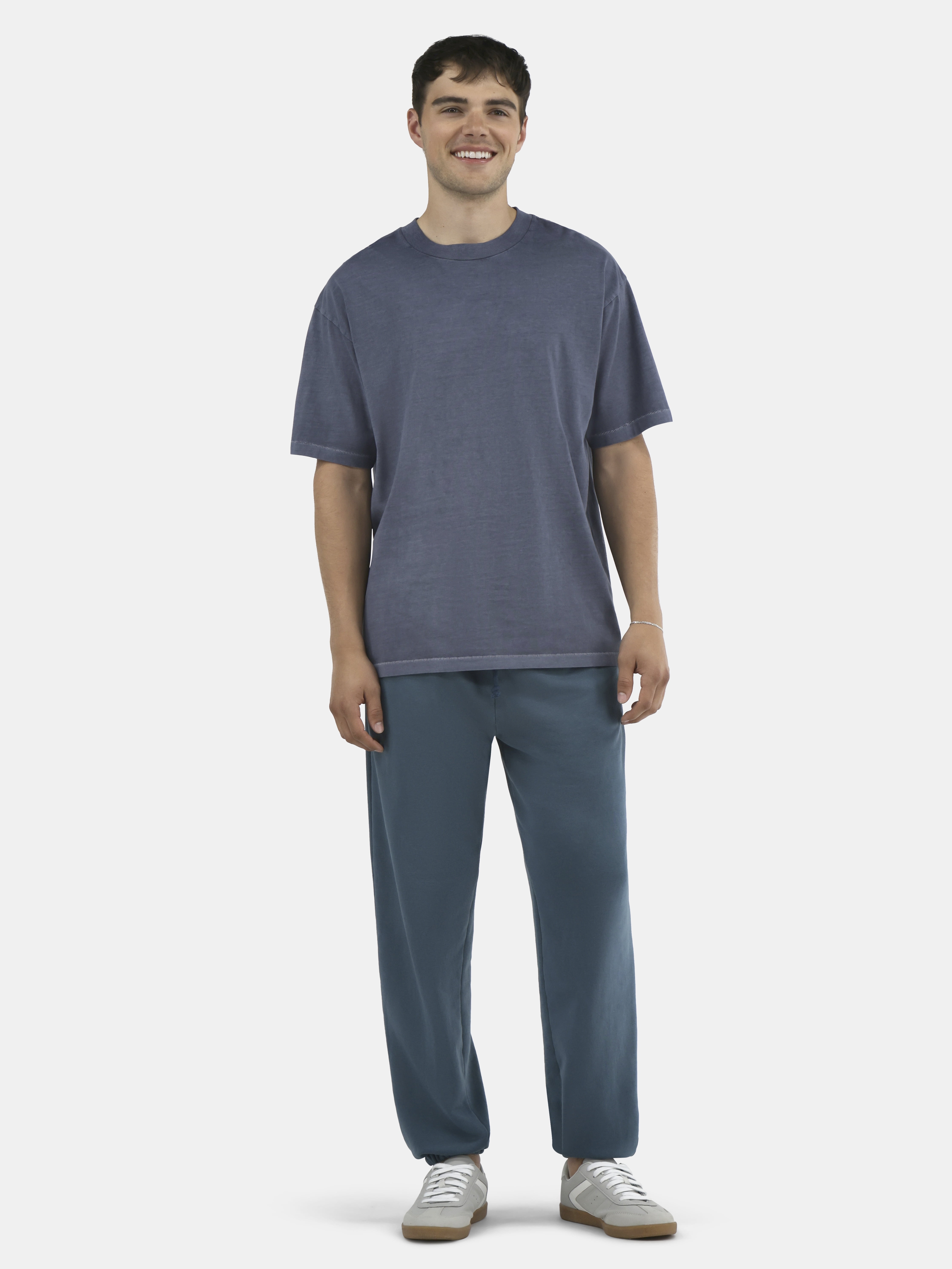 No Boundaries All Gender Soft Fleece Jogger Pants, 30" Inseam, Men's and Big Men's