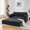Black, variant on Kosynda 72"W Pull Out Sofa Bed with Storage, 3-in-1 Queen Convertible Sleeper Couch with Side Pocket for Living Room, Apartment, Bedroom, Gray