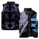 thumbnail image 2 of Chaleco cálido de invierno para hombre con estampado abstracto de montañas nevadas y cruces, chaquetas de moda para hombre, chalecos para hombre, ropa de calle Harajuku, 2 of 4