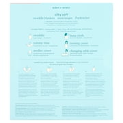 aden + anais essentials stencil - silky soft swaddles - 2pack