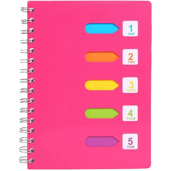 Spiral Notebook Dividers
