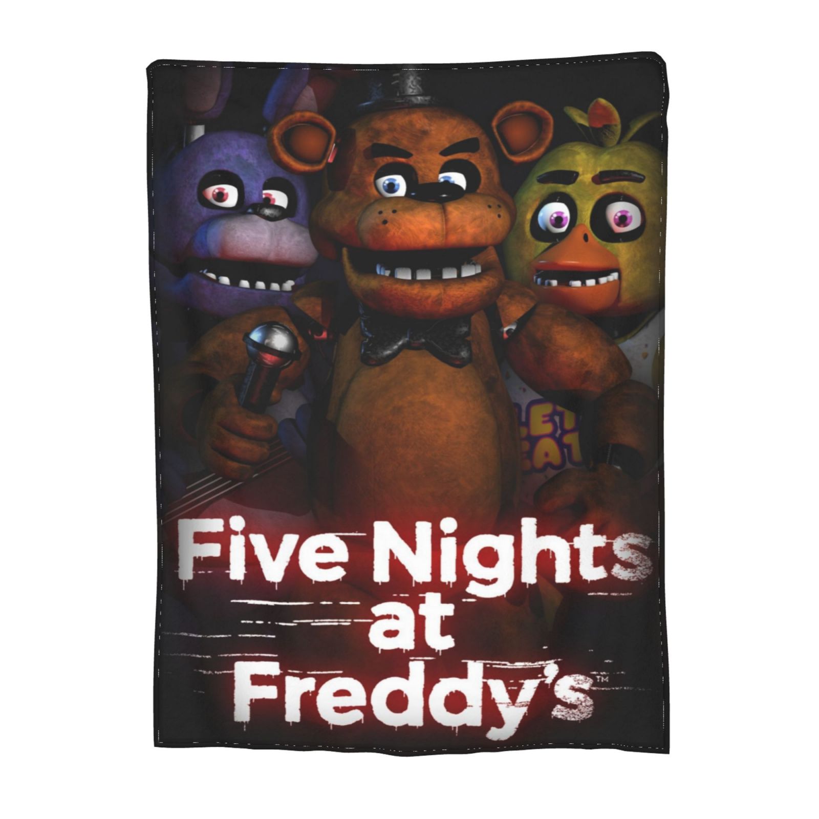 Five Nights At Freddy S Fleece Blanket Super Soft Cozy Warm