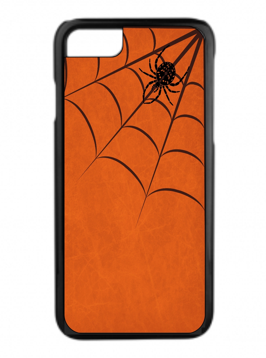 Spider's Web Design Black Rubber Case for the Apple iPhone 6 / iPhone