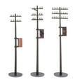 thumbnail image 1 of lionlar 1/87 Miniature Electric Line Poles HO Scale Utility Pole Train Park Building Kit, 1 of 7