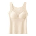 thumbnail image 3 of QLEICOM Undershirts for Women,Womens Tank Tops,Compression Tank Cami Tummy and Waist Control Body Shapewear Camisole with Seamless Chest Pad for Women, 3 of 8